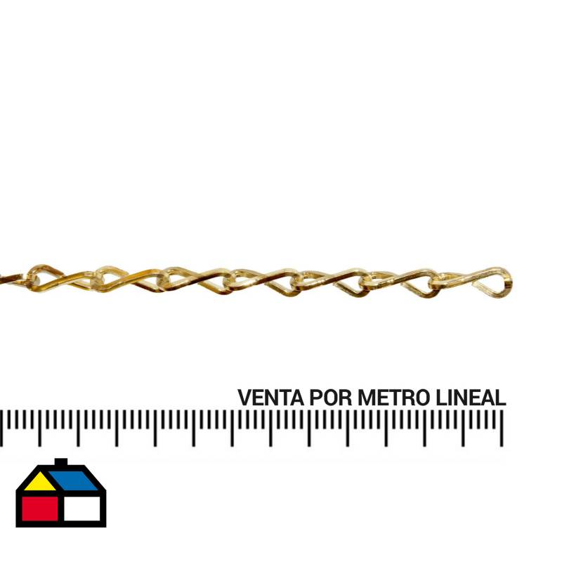 FIXSER - Cadena decorativa 2,8 mm metro lineal