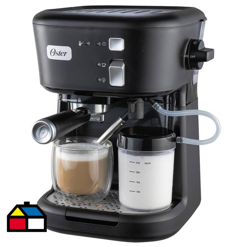 OSTER - Cafetera Espresso Latte Negra