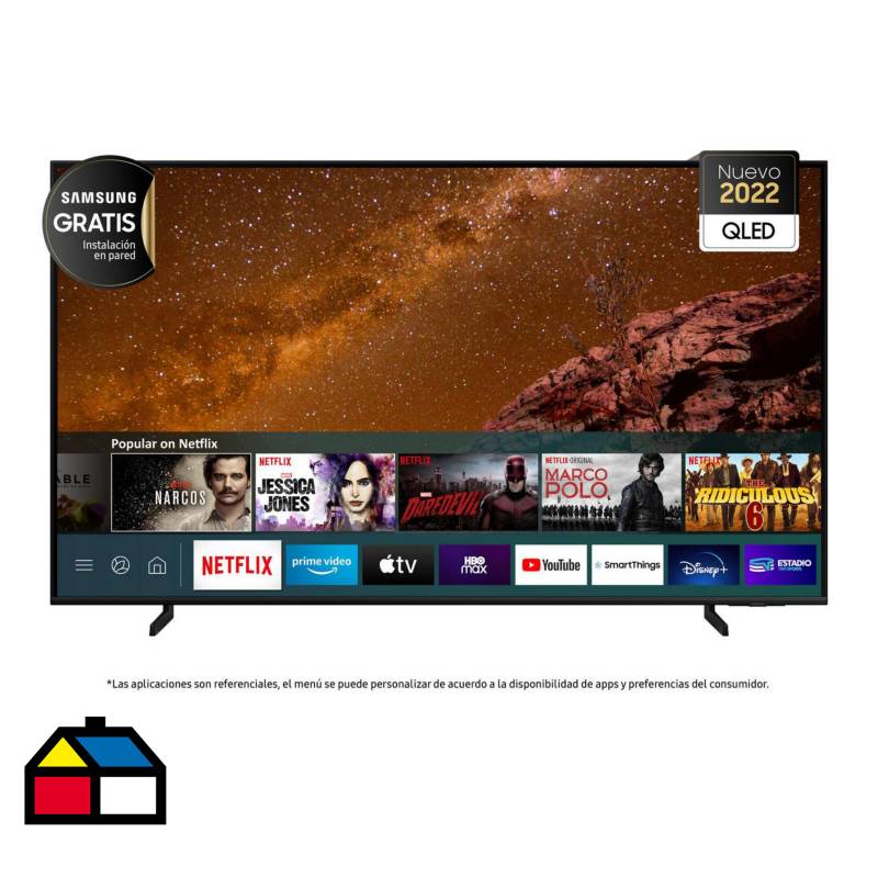 SAMSUNG - QLED 55¿¿ Q60B 4K UHD Smart TV 2022