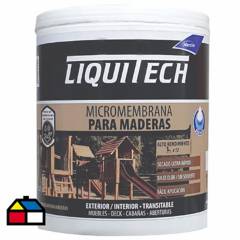 undefined - Pintura para maderas micromembrana base agua int ext1L roble oscuro