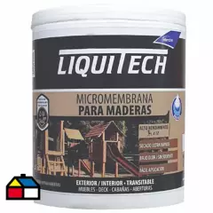 undefined - Pintura para maderas micromembrana base agua int ext1L roble oscuro