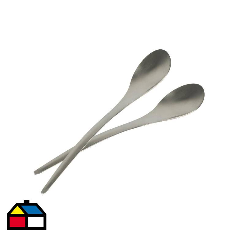 DECOEXPRESS - Set de cuchillería ensalada gota 2 piezas