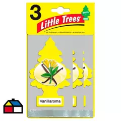 LITTLE TREES - Aromatizante Pinito 3-Pack fragancia Vainilla
