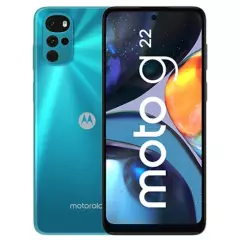 MOTOROLA - Celular Moto G22 64GB azul