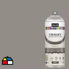 KOLOR - Pintura Tizada Chalky en Spray Gris New York Mate 400ml