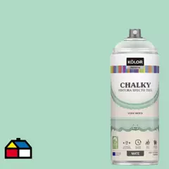 KOLOR - Pintura Tizada Chalky en Spray Verde Menta Mate 400ml