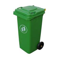 SIGNET CLASSICS - Basurero Contenedor basura 360 L 2 ruedas verde