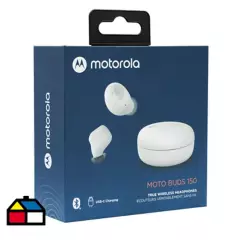 MOTOROLA - Audífono true wireless Moto Buds 150 blanco