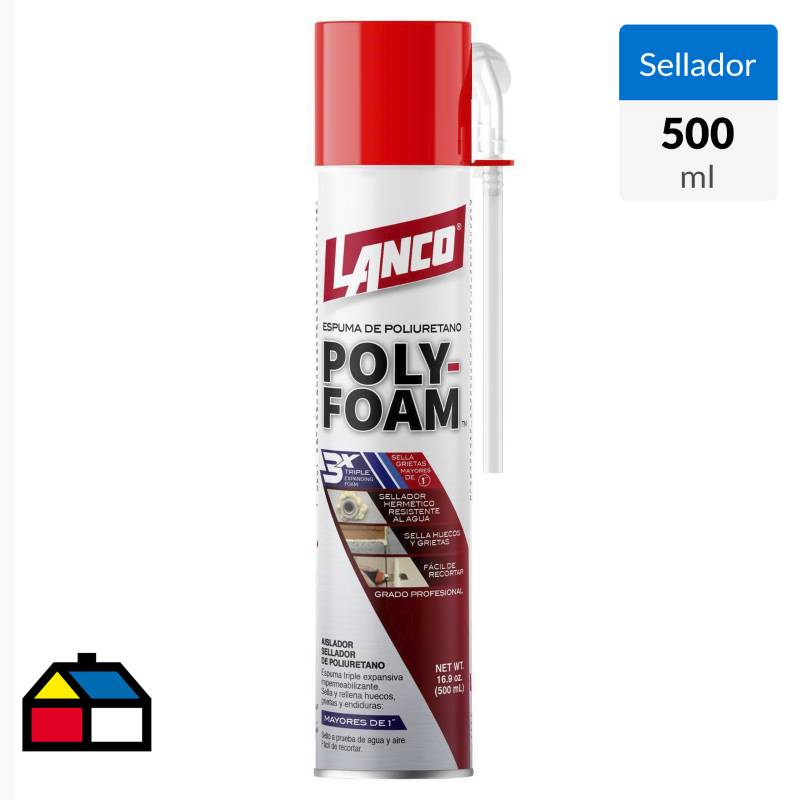 LANCO - Espuma de poliuretano 500 ml.