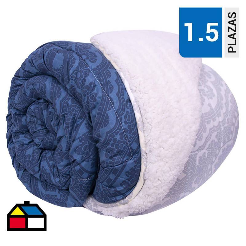 PALERMO - Cobertor corcega 1.5 plazas 180x250 cm