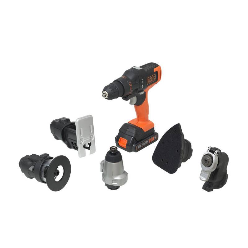 Herramientas a Bateria Black+Decker Matrix 20V 6en1