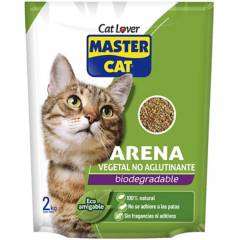 MASTER CAT - Arena para gatos ecológica 2 kg