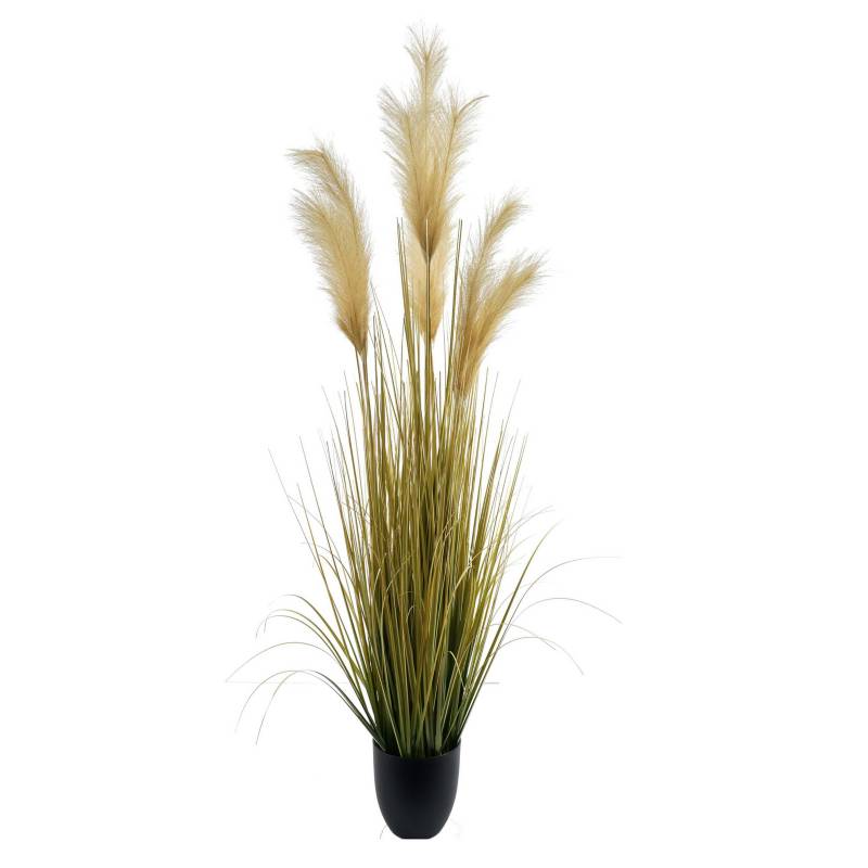 THE GREEN ELEMENT - Grass Amarillo Con Flor 120 cm