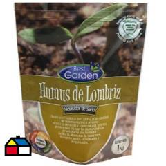 BEST GARDEN - Mejorador de suelo humus 1 kg bolsa