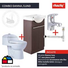 DUSCHY - Combo Danna Loza Ds9 + Sanitario