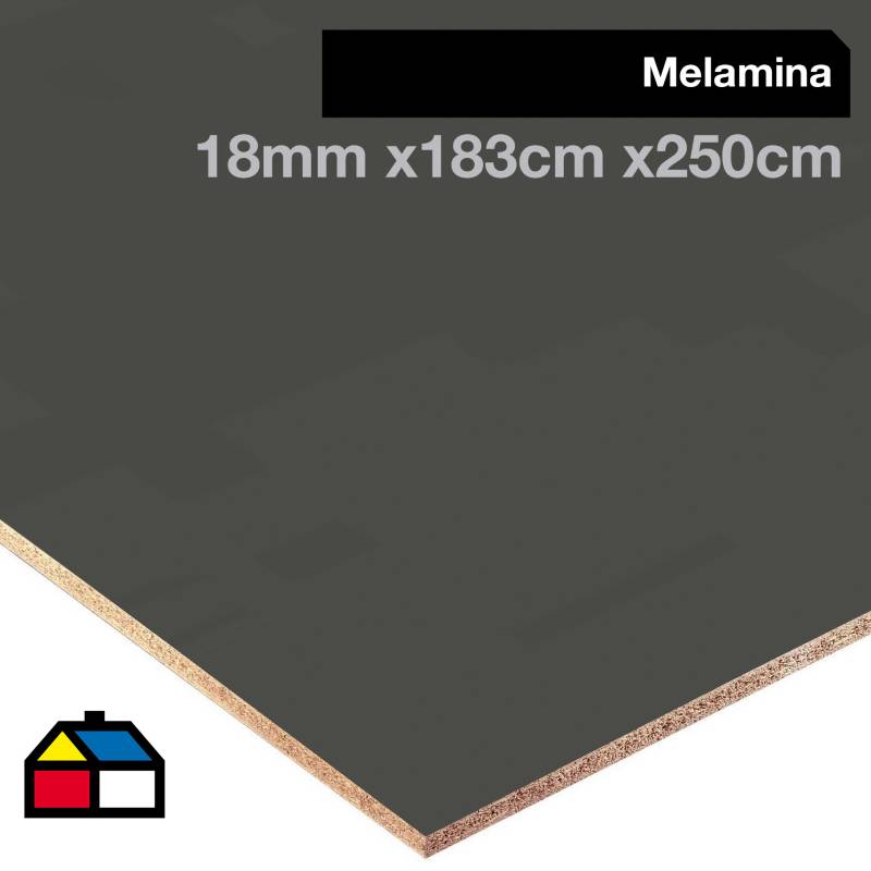 IMPERIAL - Melamina 18 mm de 183x250 cm carbon ultra matte