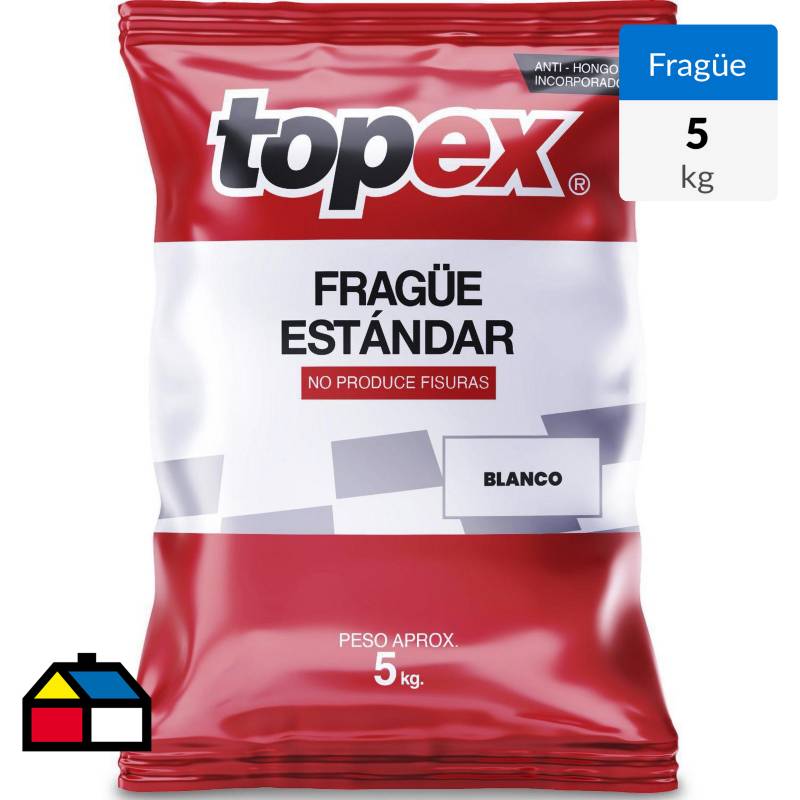 TOPEX - Frague Estandar Topex Blanco 5kg