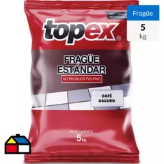 TOPEX - Frague Estandar Topex Cafe Oscuro 5kg