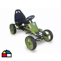 KIDSCOOL - Go kart Racing army verde Kidscool
