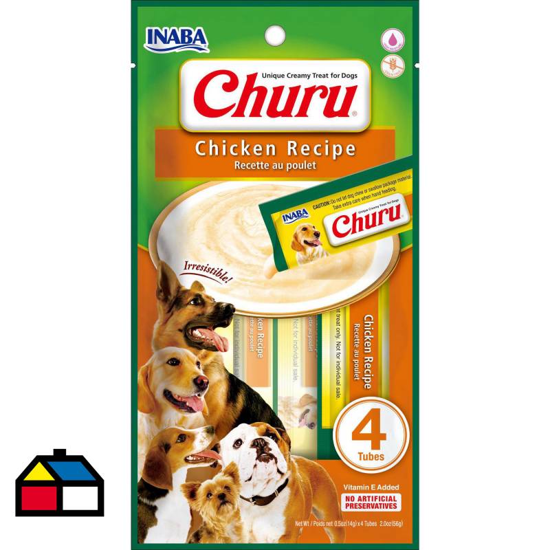 CHURU - Churu snack puré perros pollo 56 gr