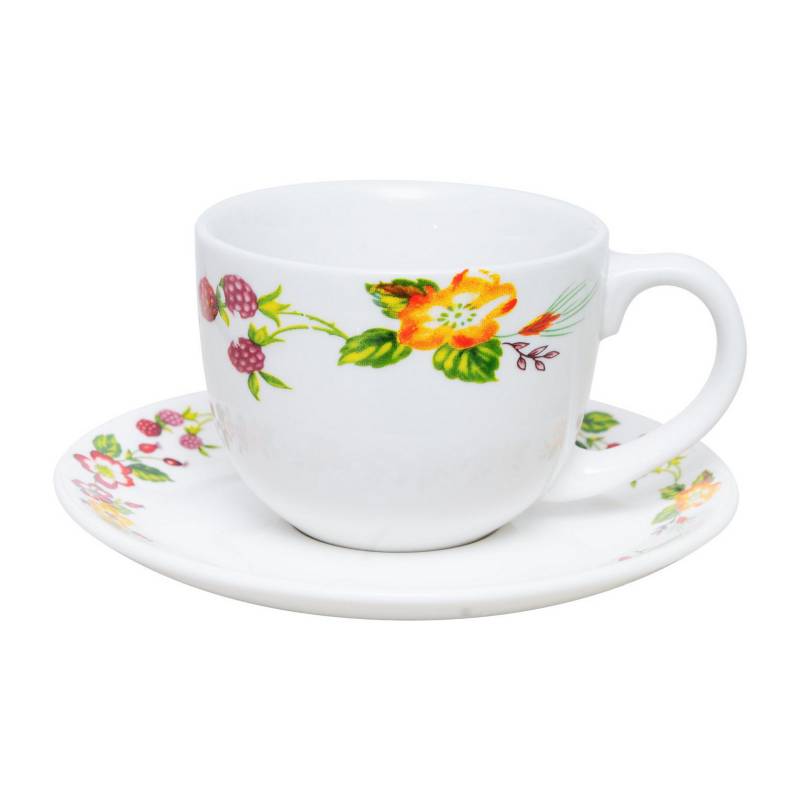 DORAL - Juego de té porcelana 12 piezas laura