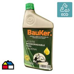 BAUKER - Aceite de cadena biodegradable - 1L