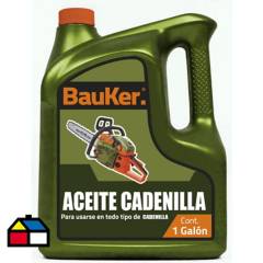 BAUKER - Aceite de cadena biodegradable - 3,8L