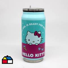 HELLO KITTY - Botella de agua 500 ml aluminio hello kitty