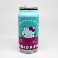 HELLO KITTY - Botella de agua 500 ml aluminio hello kitty