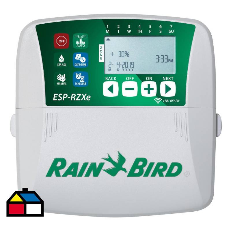 RAIN BIRD - Programador riego 6 estaciones int RZX-600I