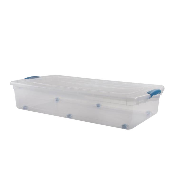 Caja organizadora Clarity 71 lts 36x48x58 cm transparente