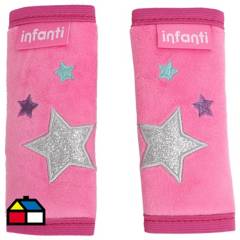 INFANTI - Protector de cinturon rosado