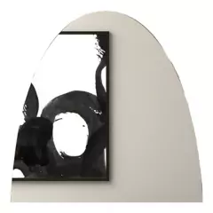 TUHOME - Espejo sorano semicirculo