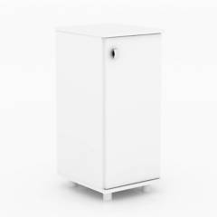 TECNOMOBILI - Organizador cocina con 1 puerta blanco bl3306 76x33,5x38,5 cm