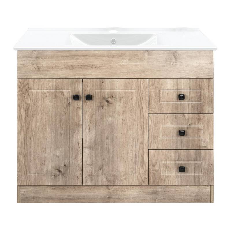 DOMSA - Kit mueble vanitorio ph wood p 100x47x80 cm