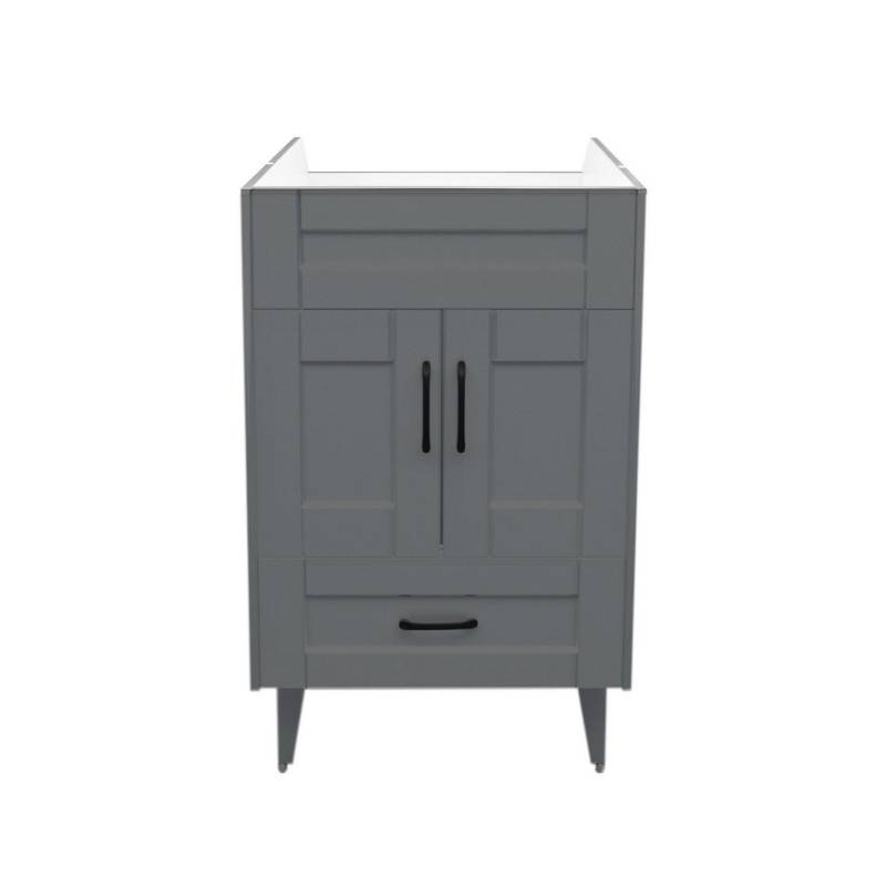 DOMSA - Mueble vanitorio deluxe 50 cm gris (sin cubierta)