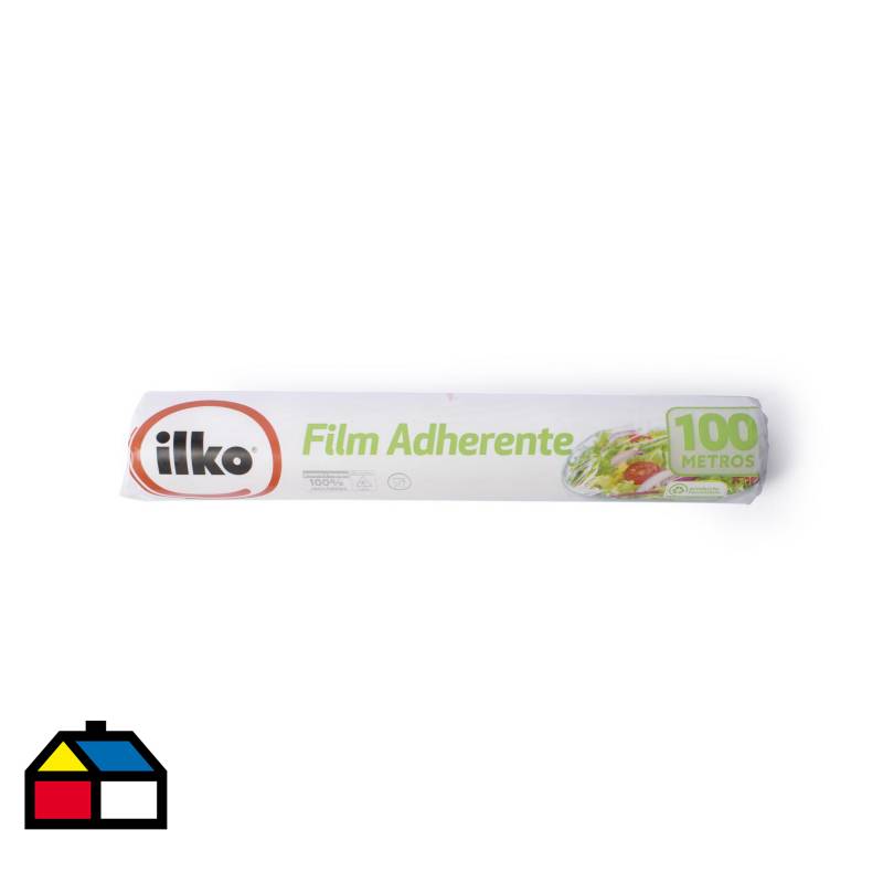 ILKO - Rollo film plástico 100 metros pliego