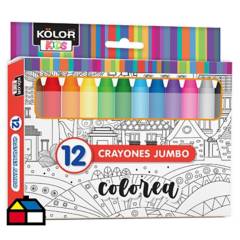KOLOR - Crayones jumbo kolor 2023