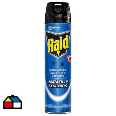 RAID - Insecticida para moscas, mosquitos y zancudos 360 ml.