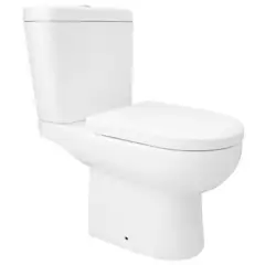 STRETTO - Toilet Two piece New Ares Dual 18 cm 4,8 Litros Blanco