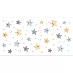 GALA - Cerámica 30x60 blanco mate estrella tipo decorado no rectificado