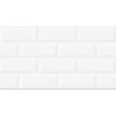 ARIELLE - Cerámica muro impresión digital 32x57 blanco tipo bricks mate