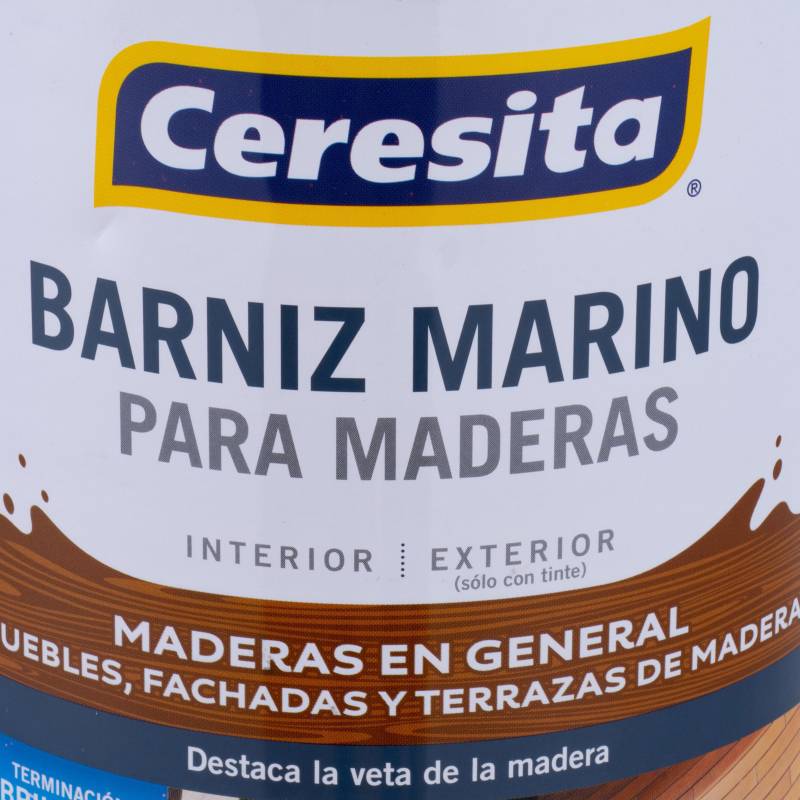 Barniz Marino c/ Tinte 1 Galón Caoba Ceresita