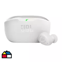 JBL - Audífono TWS Wave Buds blanco