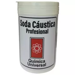 QUIMICA UNIVERSAL - Soda cáustica 1 kg Tarro