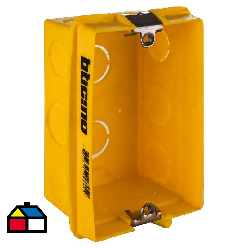 BTICINO - Caja de distribución embutida 106x71 mm PVC