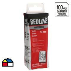 REDLINE - Grapa 6 mm 1000 unidades