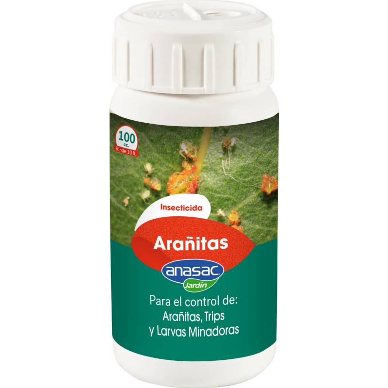 ANASAC - Insecticida para Arañitas de jardín 100 cc frasco