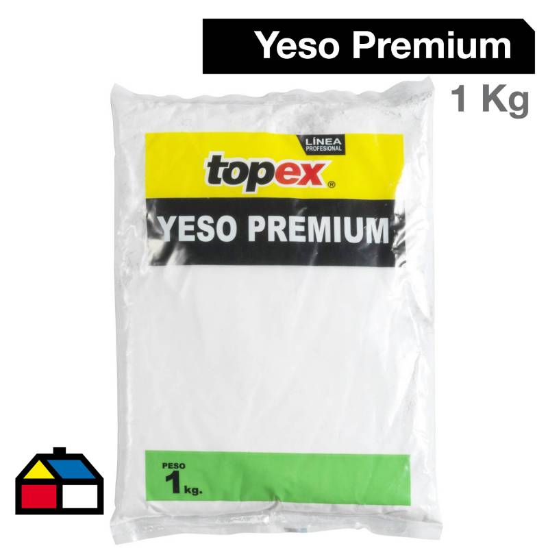 IBERICA - 1 kilo Yeso bolsa blanco.