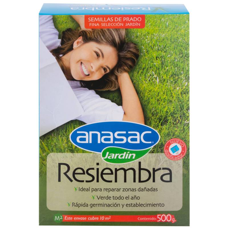 ANASAC - Semilla Mezcla Resiembra 500 gr caja